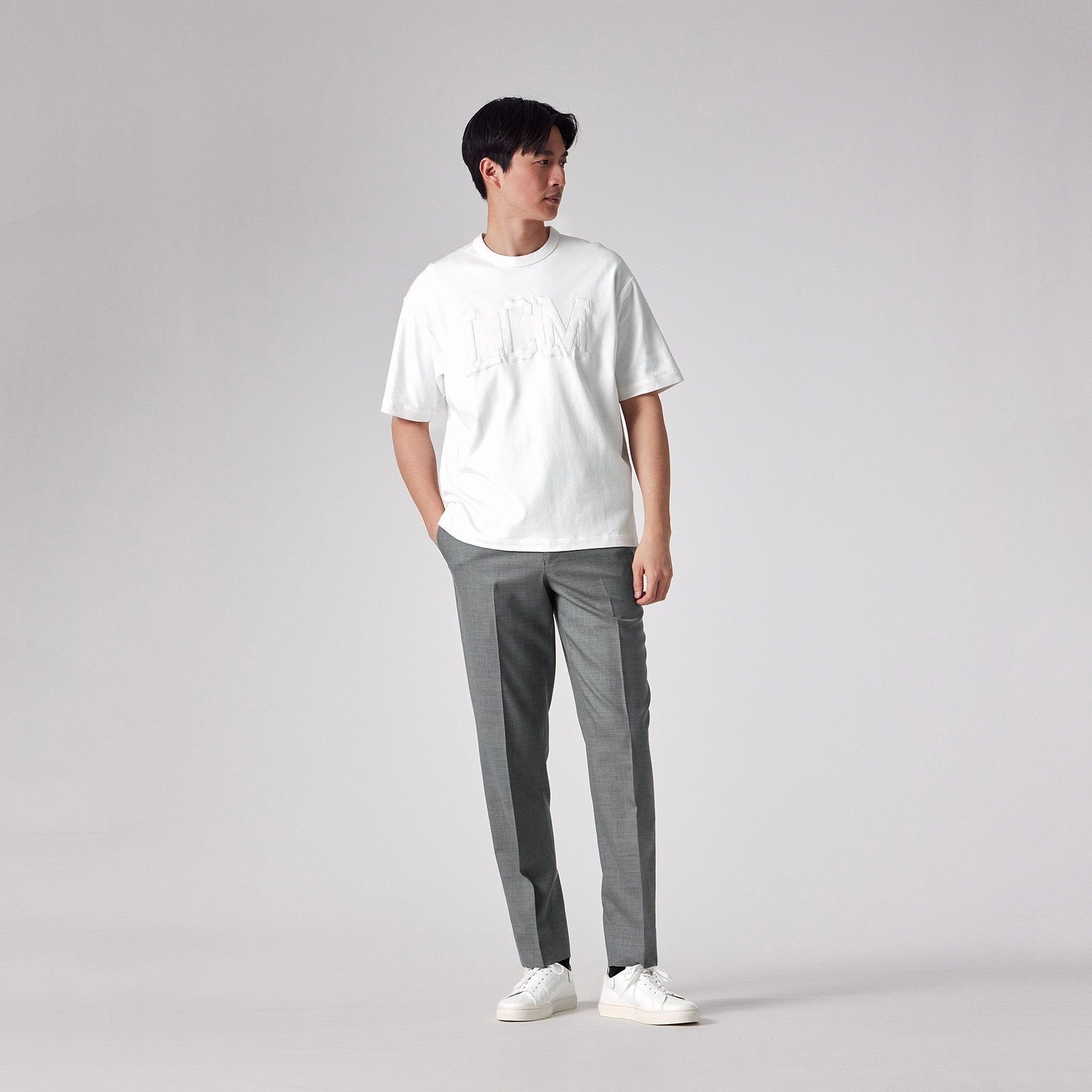 コットンシルケットスムース Tシャツ.3 / セネピ