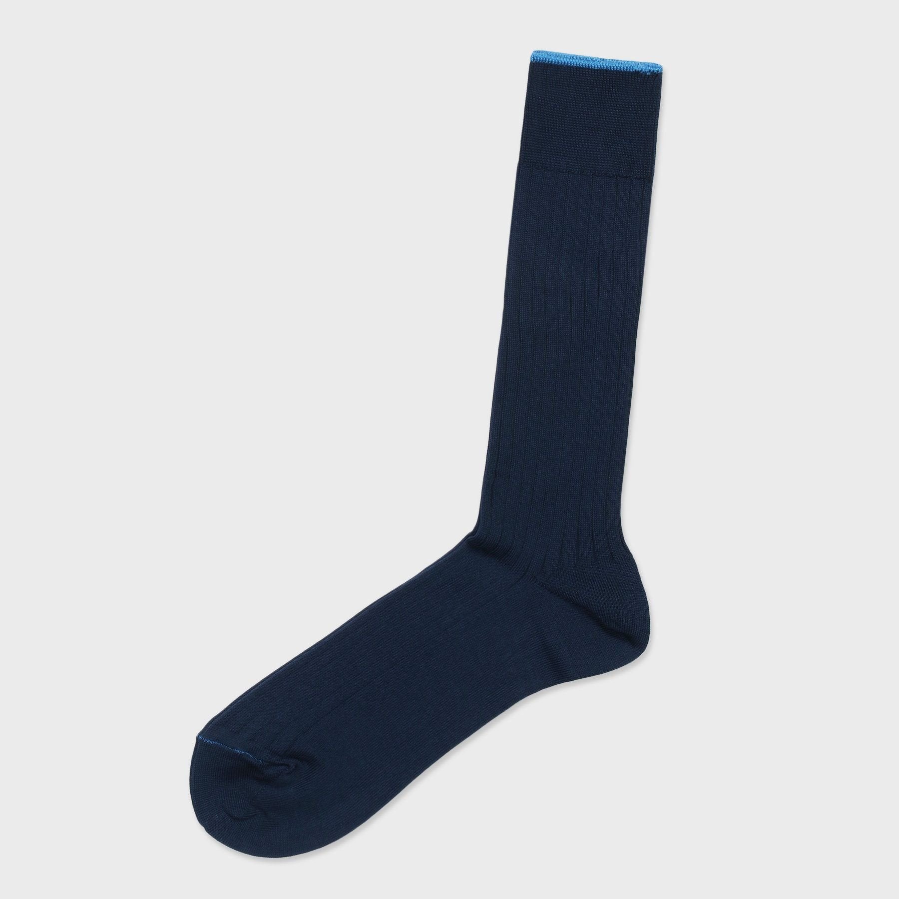 PLAIN RIBBED SOCKS
