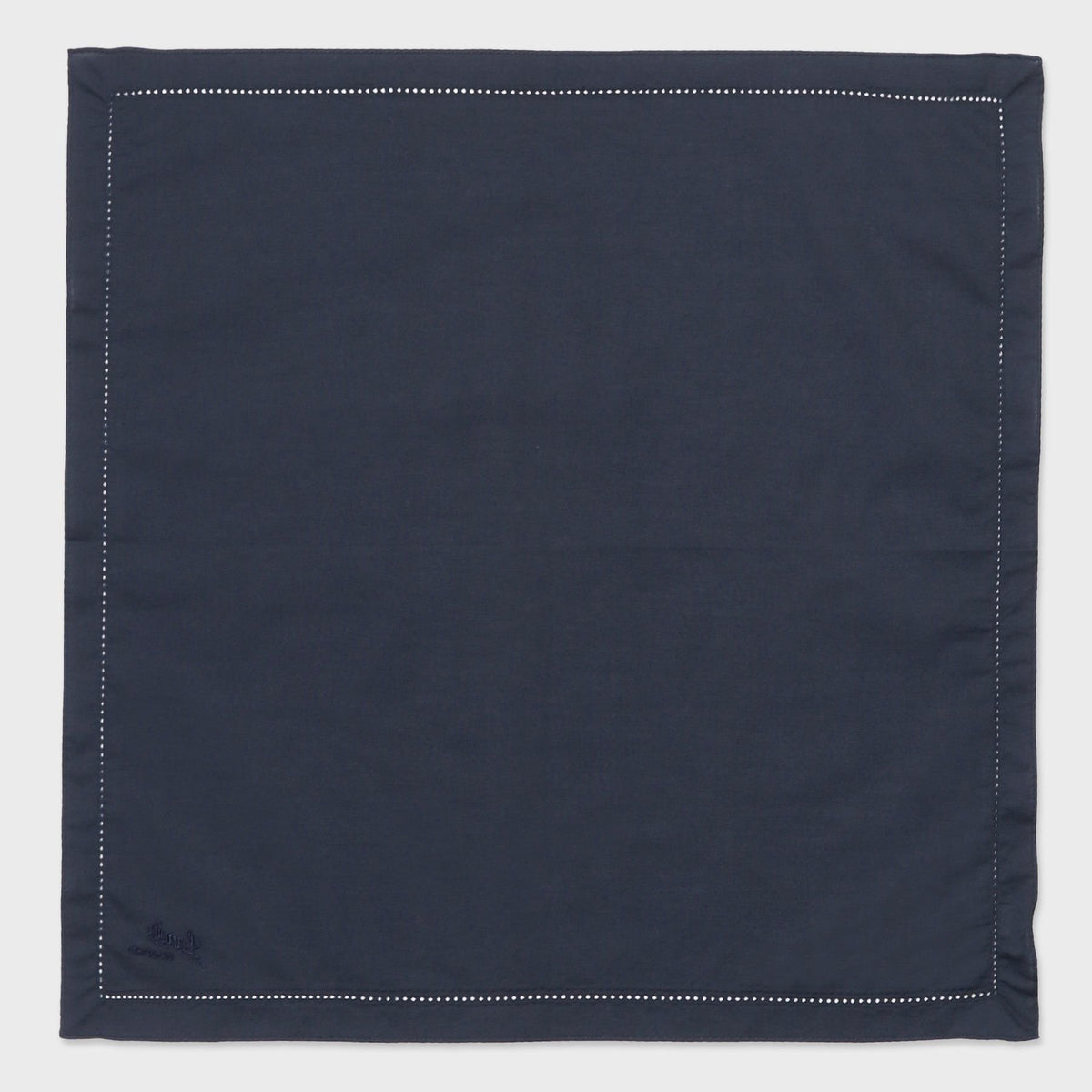 PICOT STITCH COLOR HANDKERCHIEF