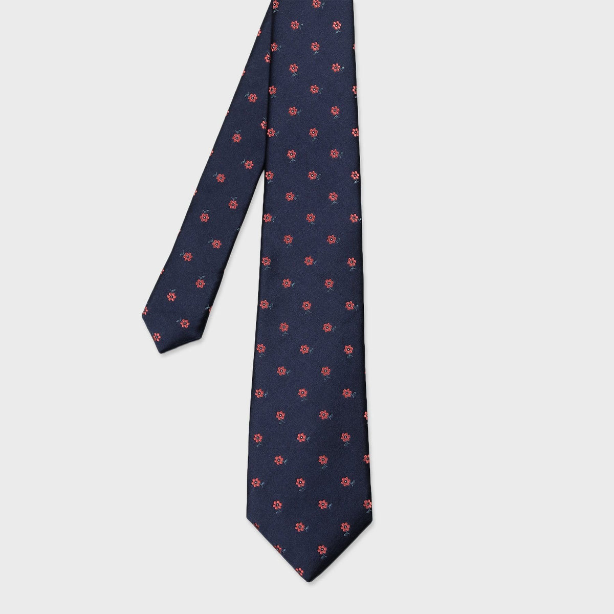 FLOWER JACQUARD TIE