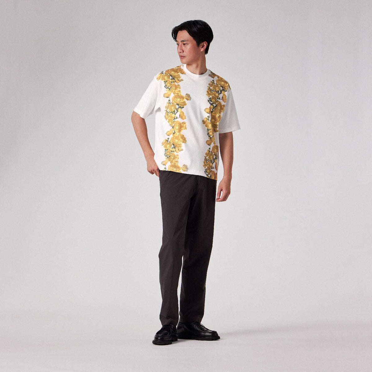 コットンシルケットスムース Tシャツ.3 / ウルクル