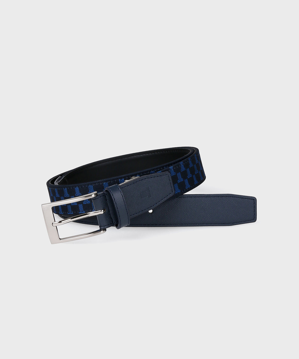 JL MONOGRAM DESIGN LEATHERl BELT / JLモノグラムデザイン レザーベルト