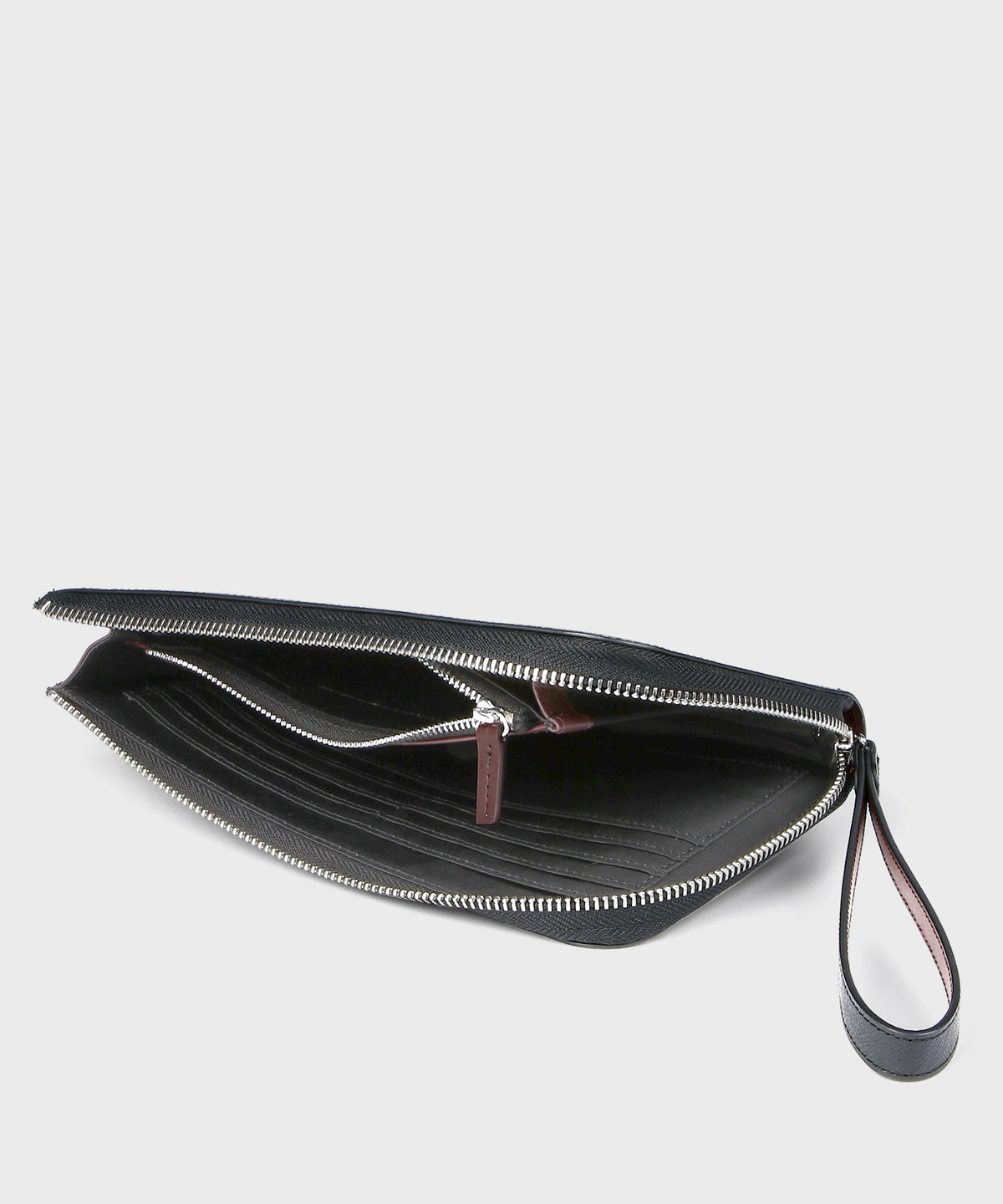 EMBOSSED LEATHER MULTI WALLET
