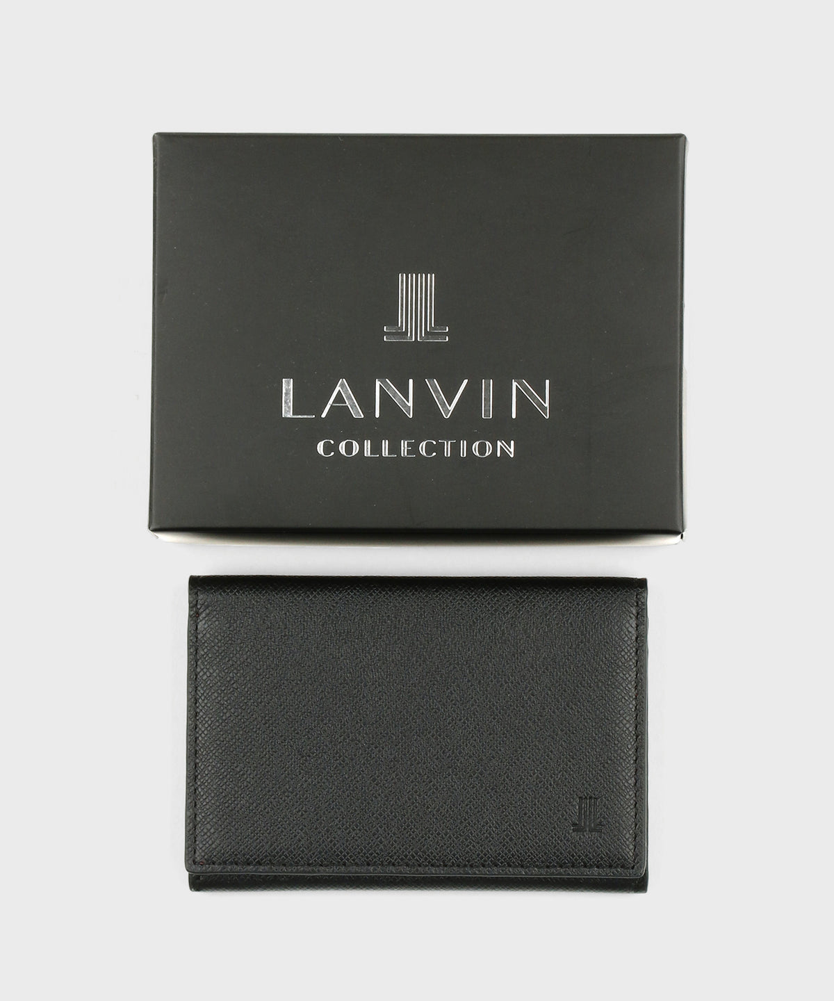 EMBOSSED LEATHER CARD CASE