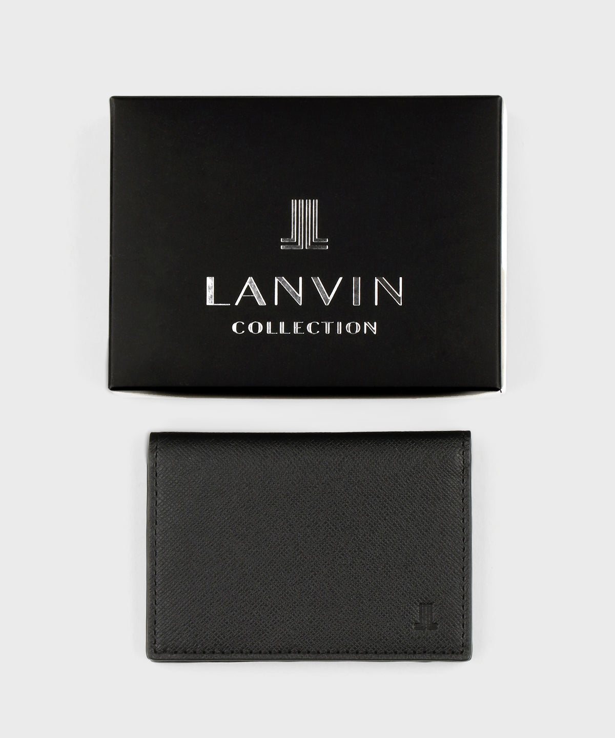 EMBOSSED LEATHER PASS CASE