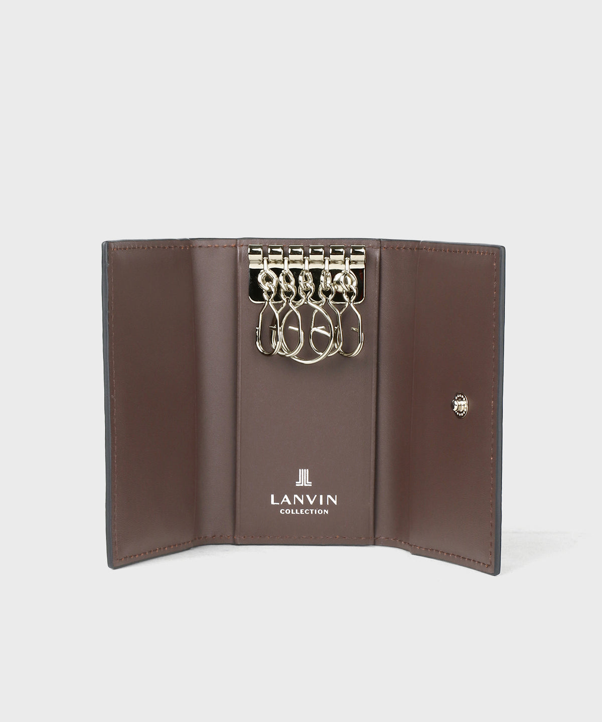 EMBOSSED LEATHER KEY CASE