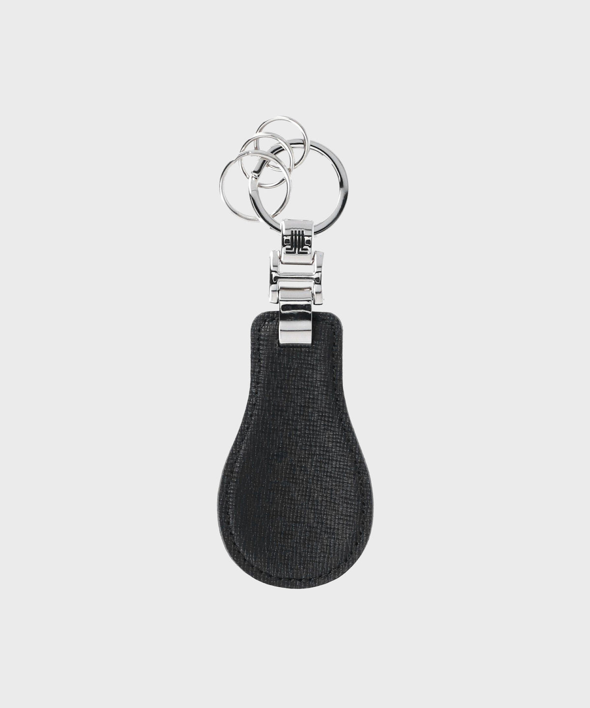 EMBOSSED LEATHER KEY HOLDER