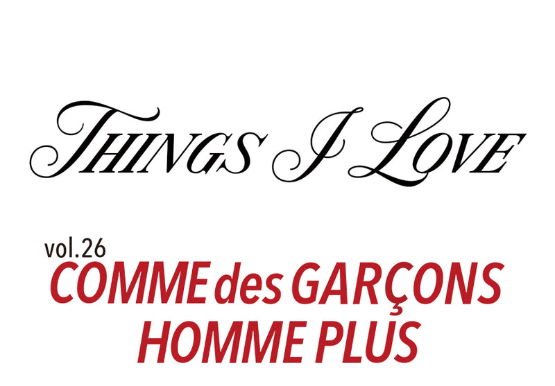 THINGS I LOVE vol.26