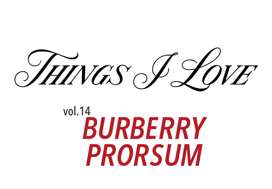 THINGS I LOVE vol.14