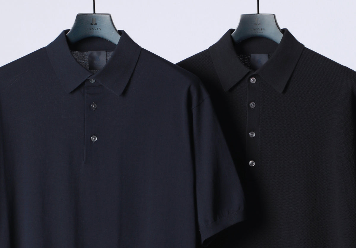 Two Types Knit Polo