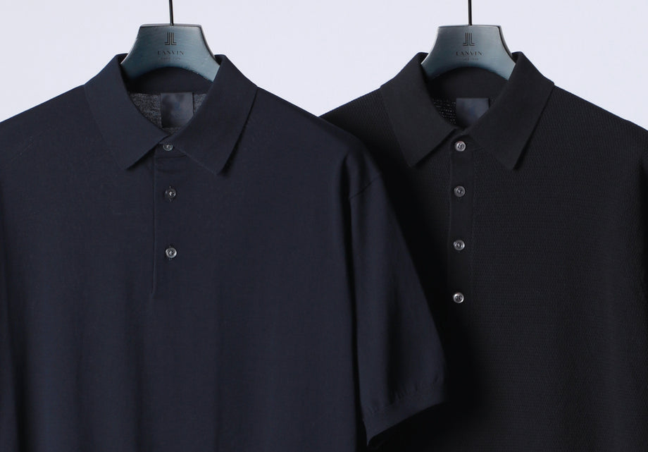 Two Types Knit Polo