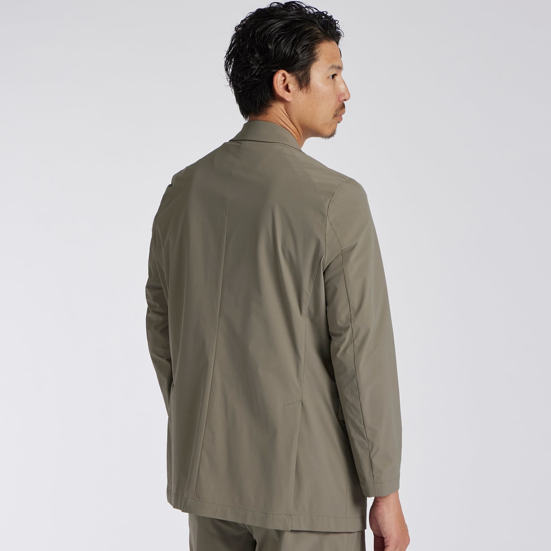 2WAY STRETCH NYLON OVERSIZED JACKET [2WAYストレッチナイロン