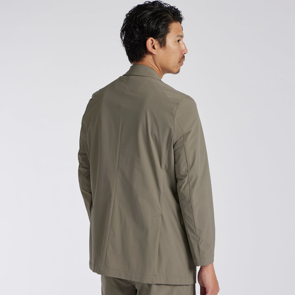 2WAY STRETCH NYLON OVERSIZED JACKET [2WAYストレッチナイロンオーバーサイズジャケット]