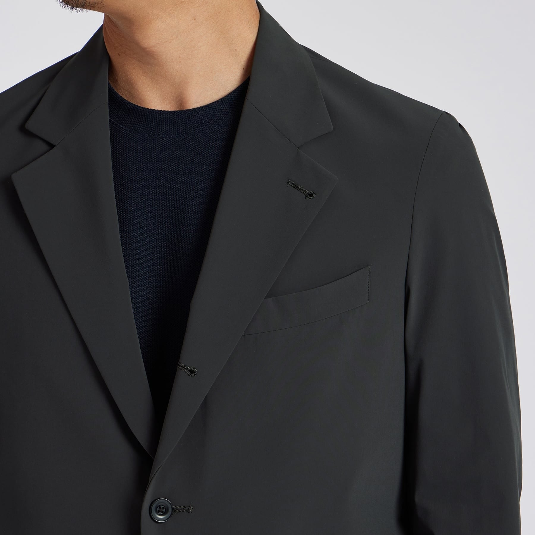 2WAY STRETCH NYLON OVERSIZED JACKET [2WAYストレッチナイロン