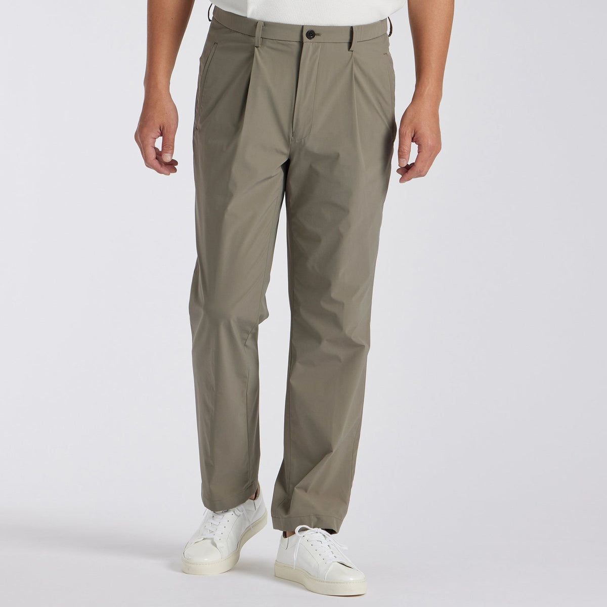 2WAY STRETCH NYLON CASUAL SLACKS [2WAY stretch nylon casual slacks]