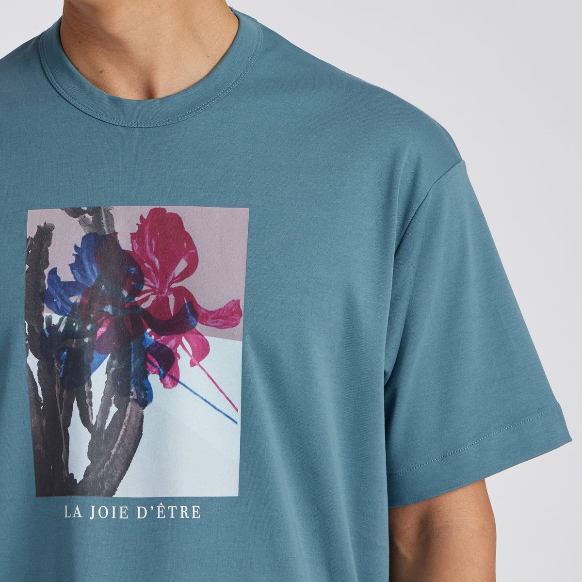 BOTANICAL COLLAGE PRINT TEE[ボタニカルコラージュプリントTシャツ]