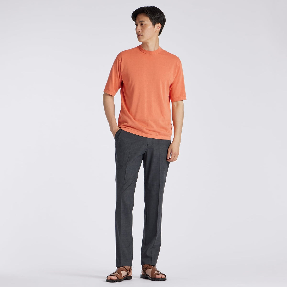"FRENCH RIVIERA" KNIT TEE [French Riviera knit T-shirt]