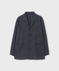 wool polyester blouson / haute