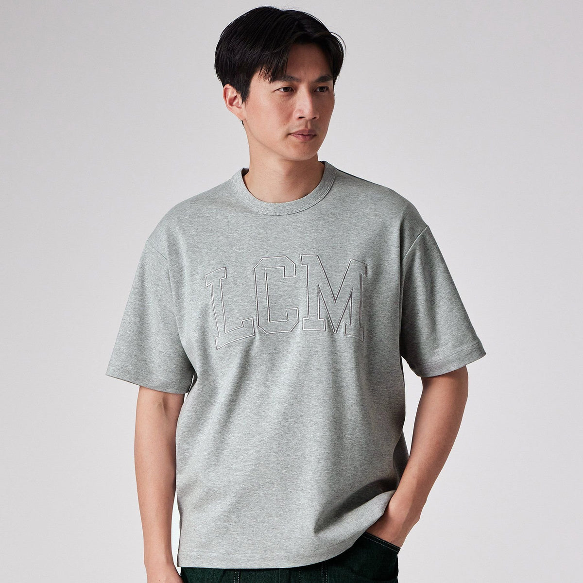 コットンシルケットスムース Tシャツ.3 / セネピ