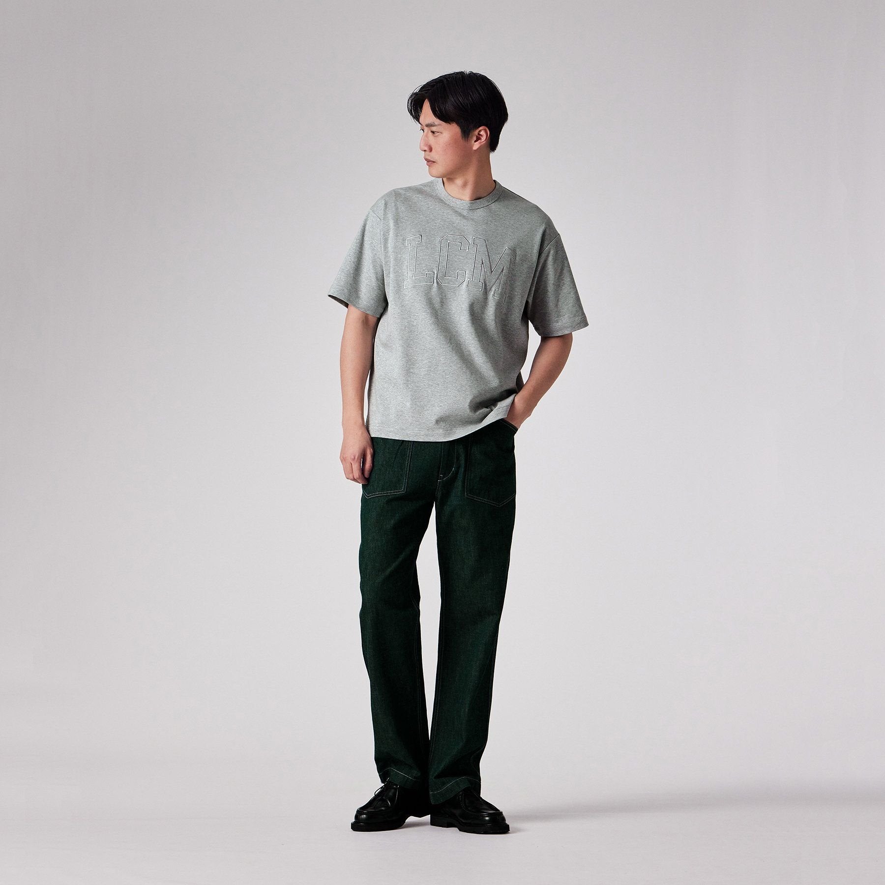 コットンシルケットスムース Tシャツ.3 / セネピ
