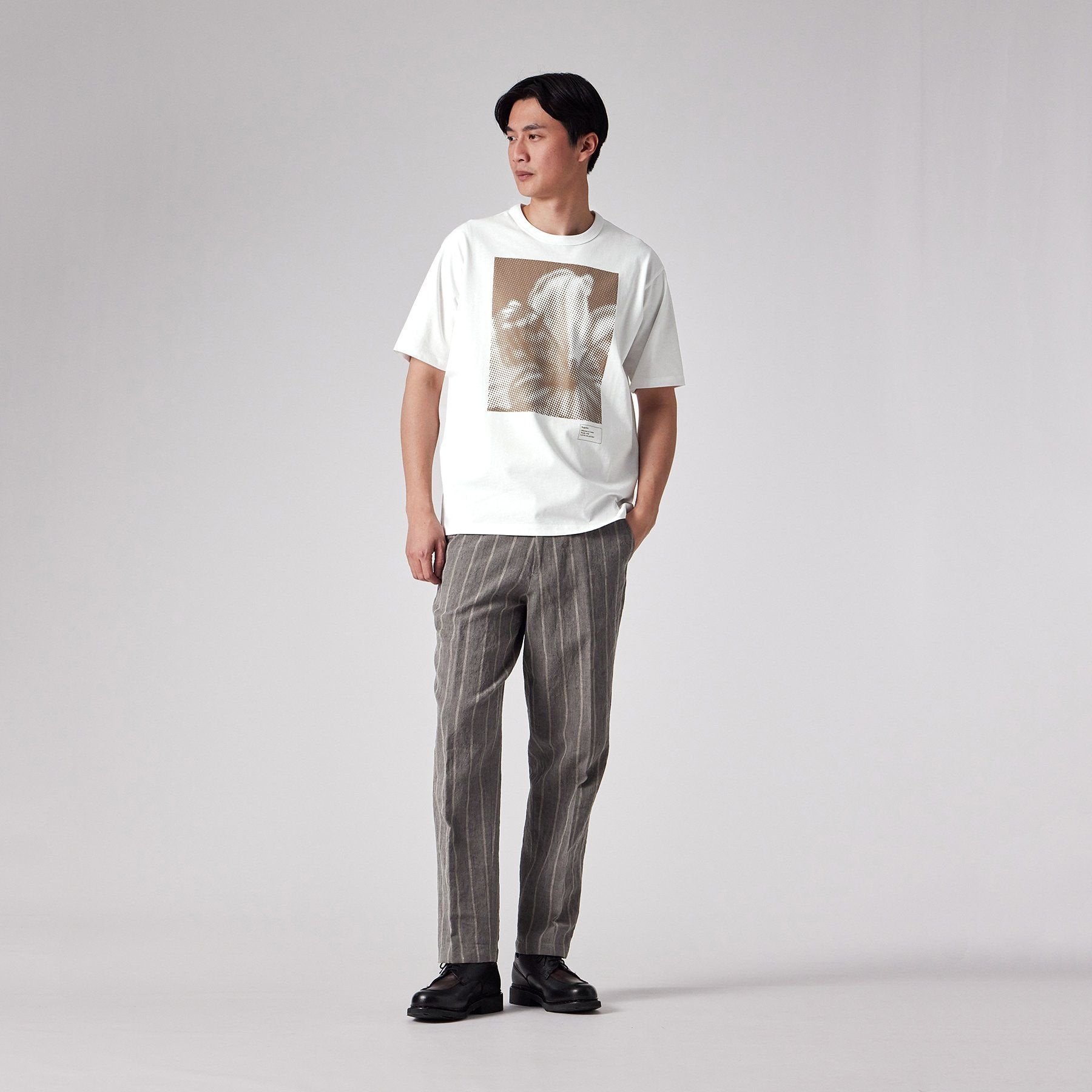 コットンシルケット 天竺 Tシャツ / ウルクル