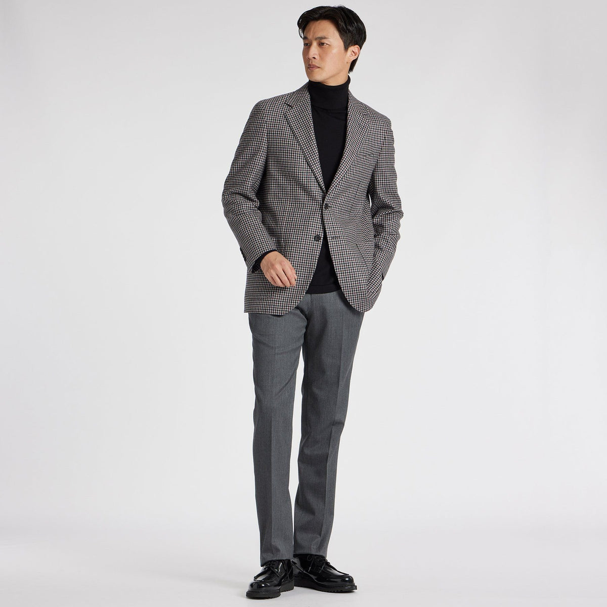 WOOL FLANNEL TAPERED SLACKS [ウールフランネル テーパードパンツ]