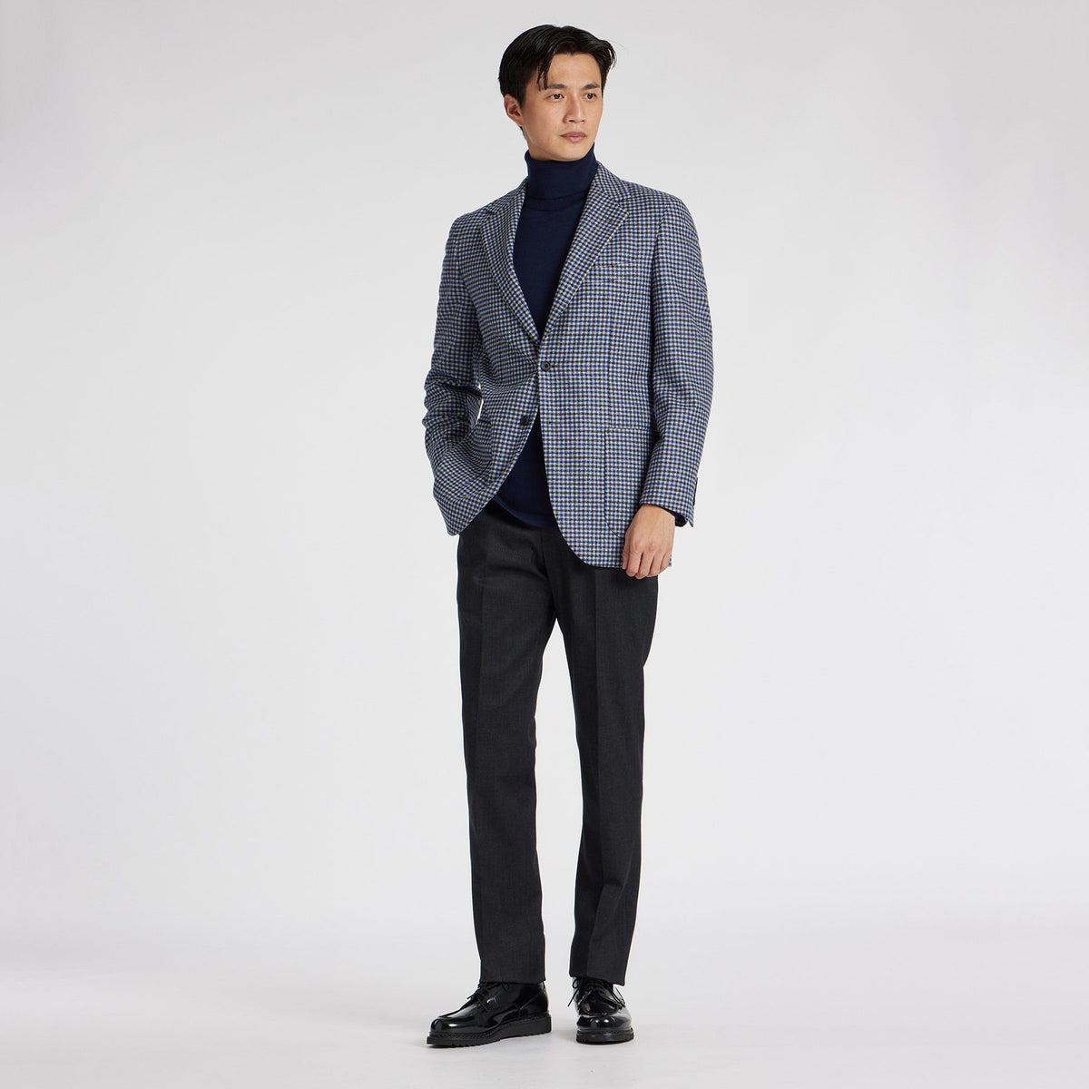 WOOL FLANNEL TAPERED SLACKS [ウールフランネル テーパードパンツ]