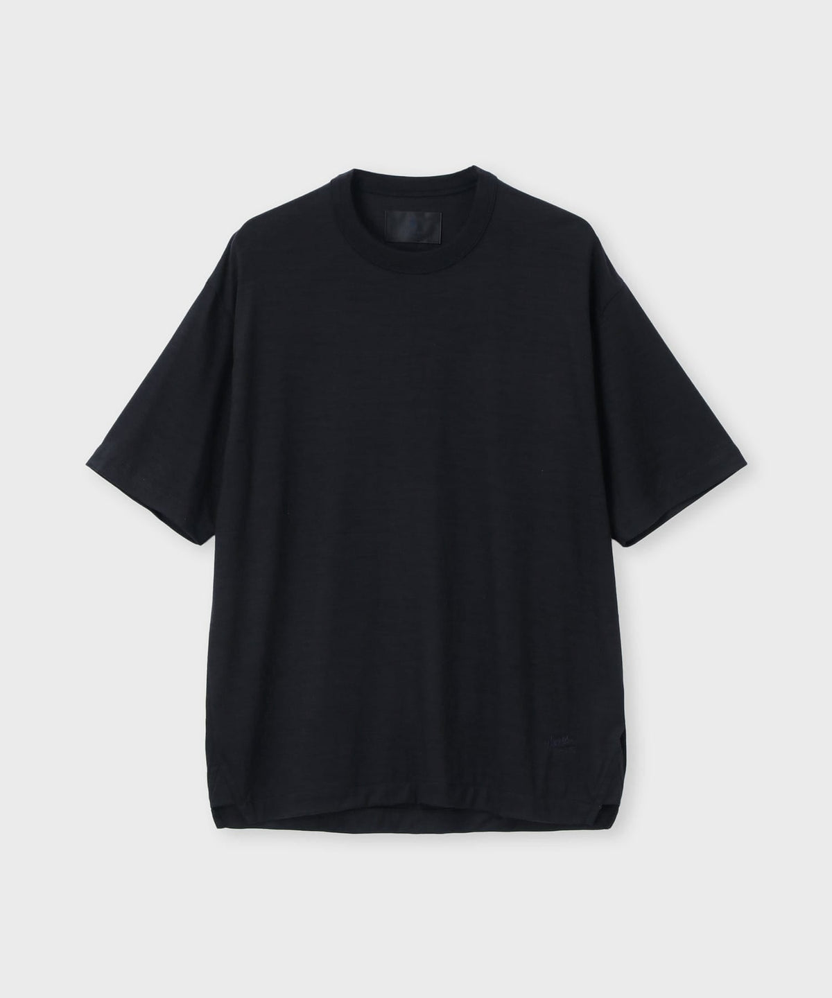 TECH WOOL PLAIN TEE [Tech wool jersey T-shirt]