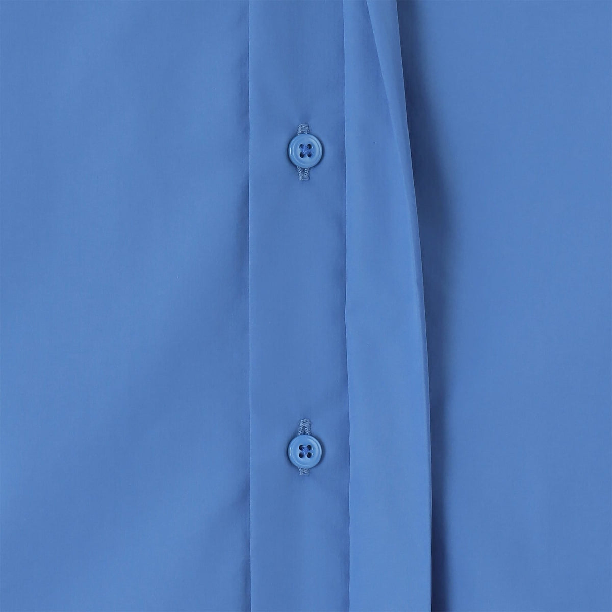 PLANE COLOR BAND COLLAR SHIRT