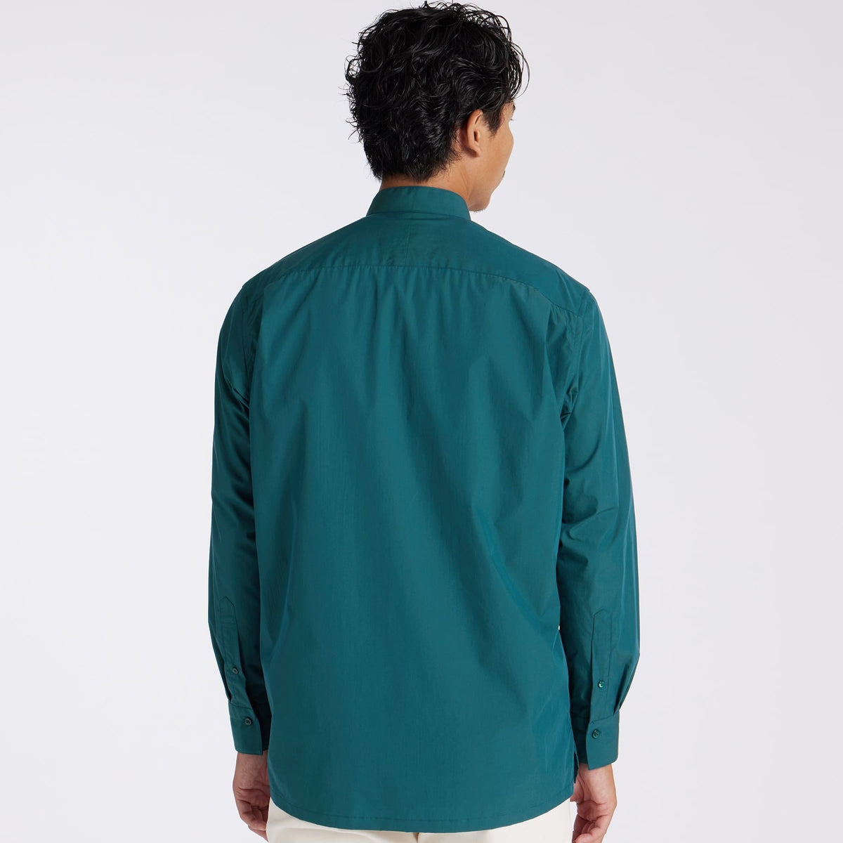 PLANE COLOR BAND COLLAR SHIRT [プレーン・バンドカラーシャツ]