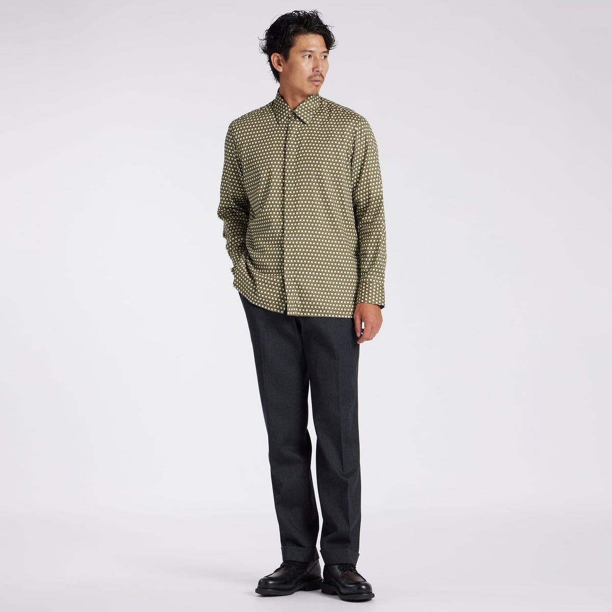Art Deco PRINT SHIRT [Art Deco print shirt]