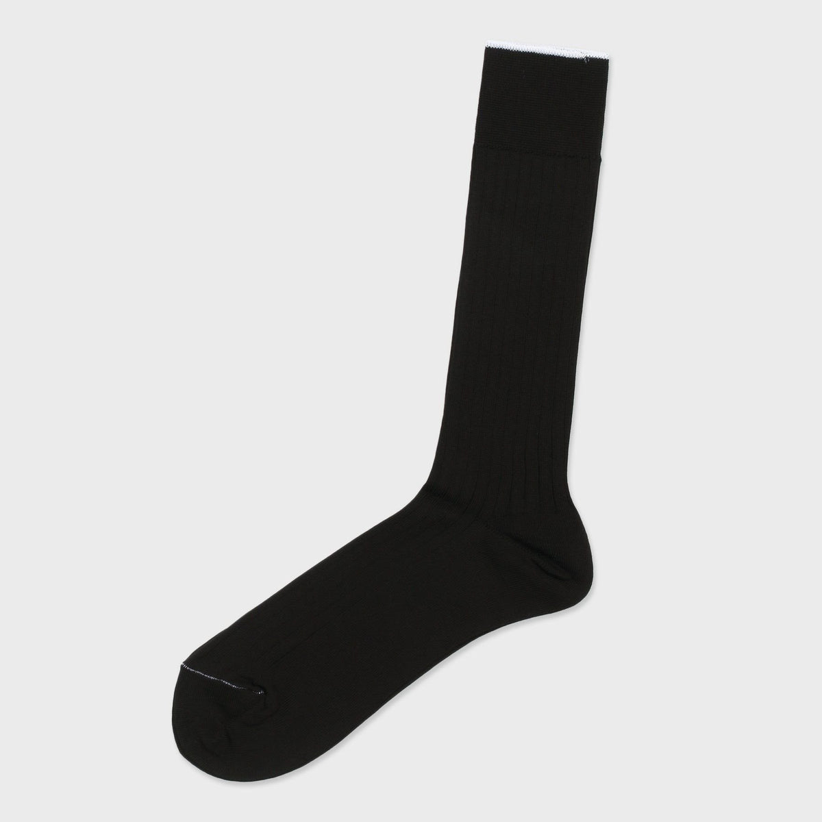PLAIN RIBBED SOCKS