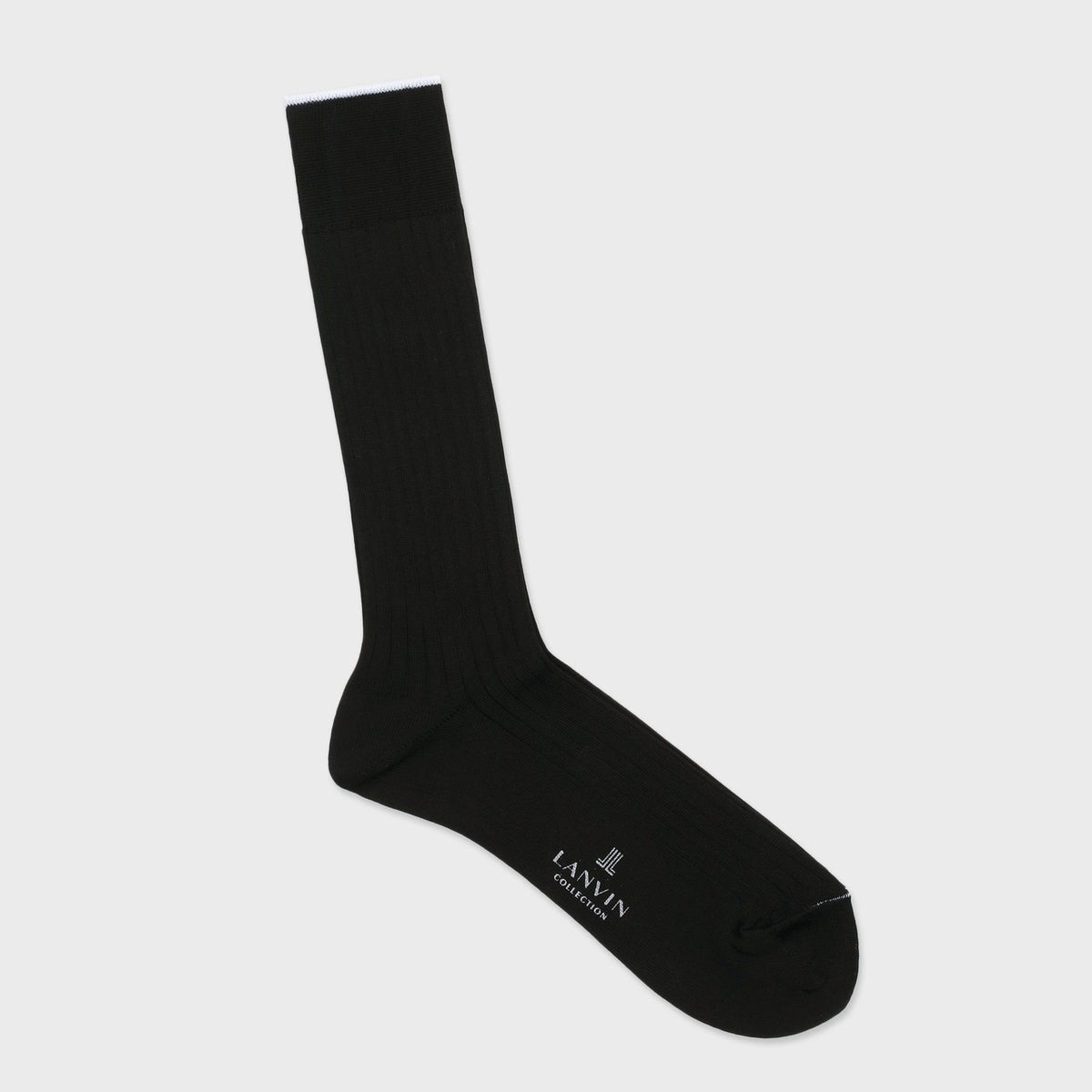 PLAIN RIBBED SOCKS