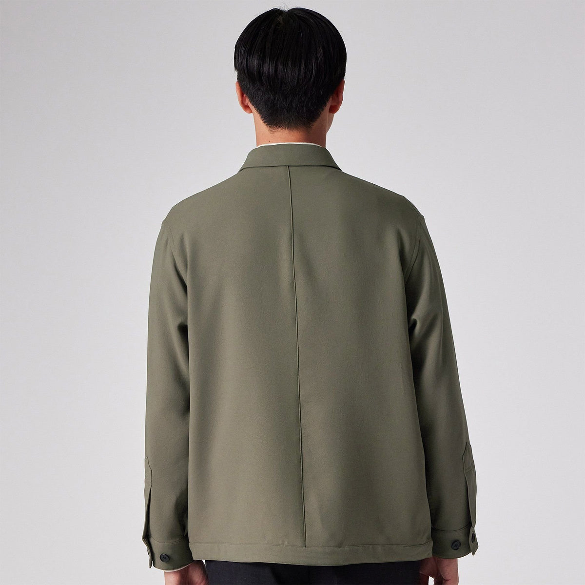 Polyester 2WAY stretch zip jacket