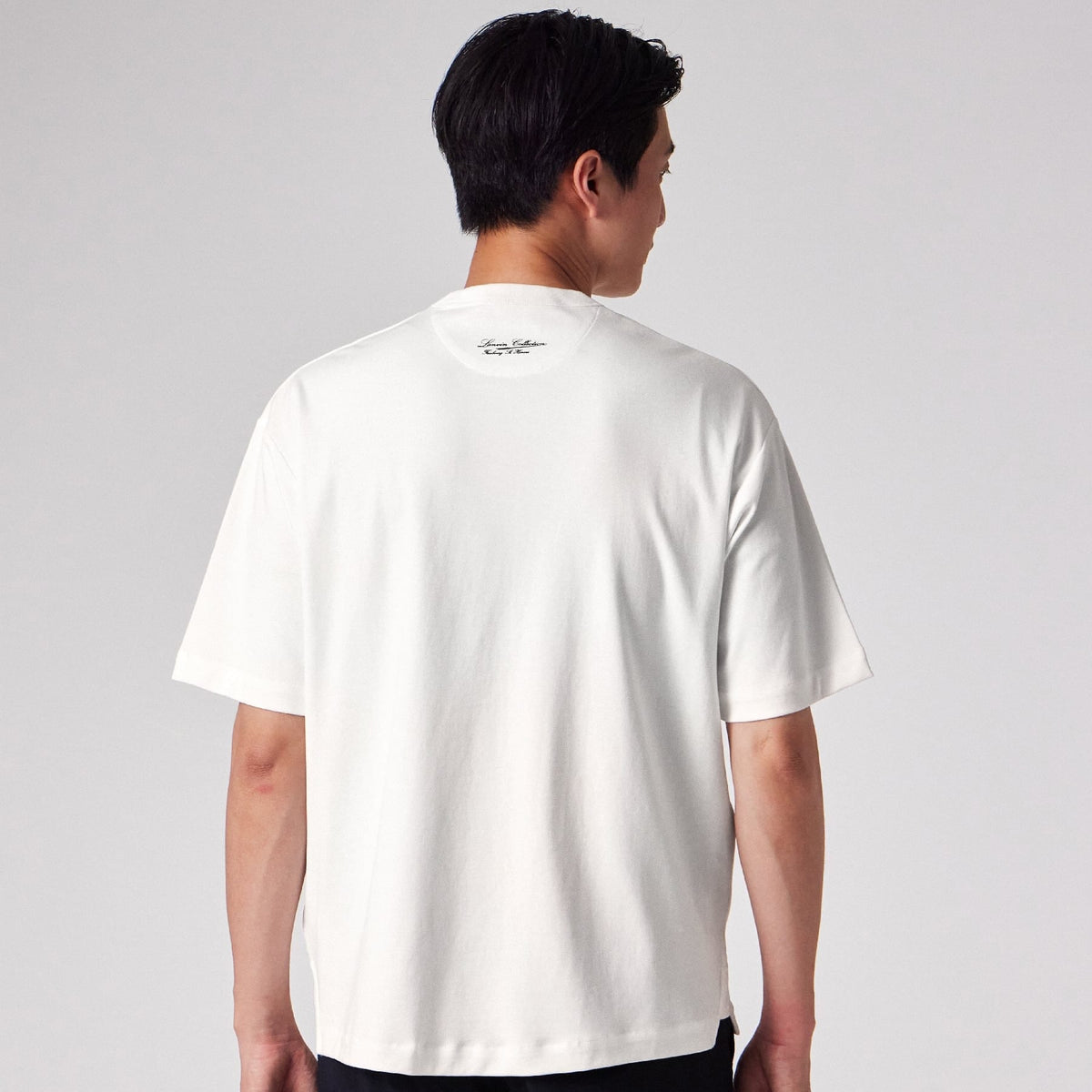 コットンシルケットスムース Tシャツ.1 / セネピ
