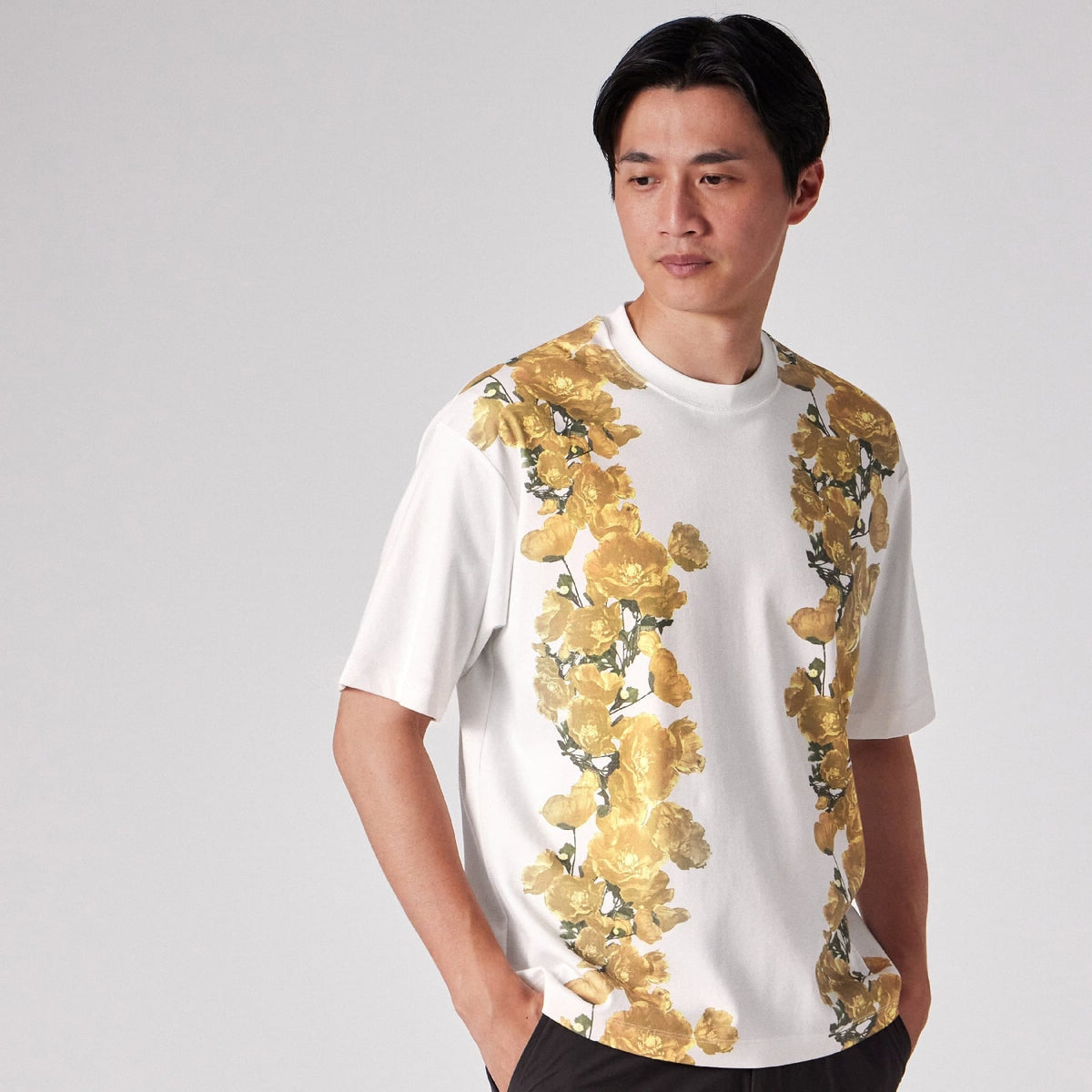 Cotton mercerized smooth T-shirt.3 / Urukuru