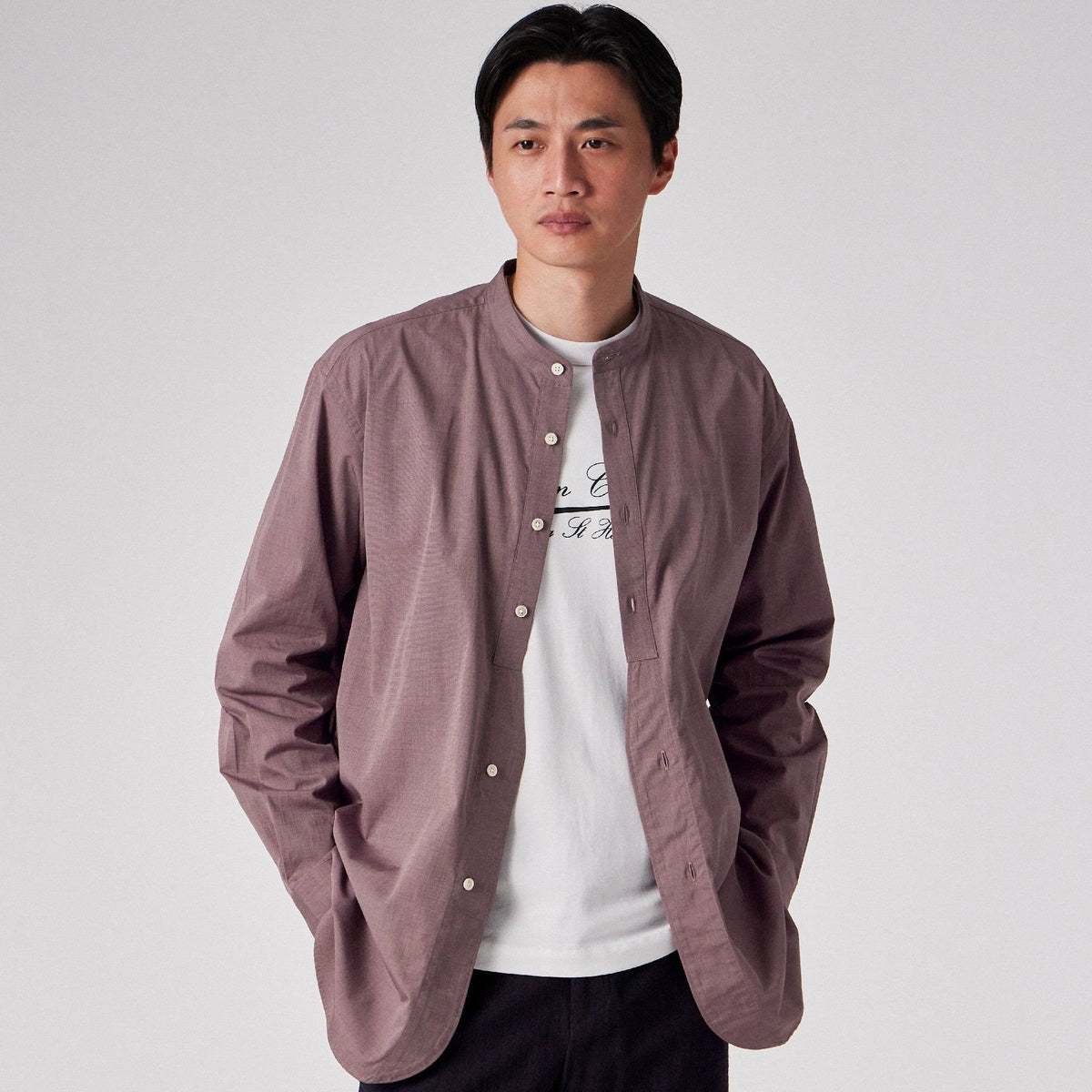 トリニティーコットン シャンブレー シャツ / サンブル