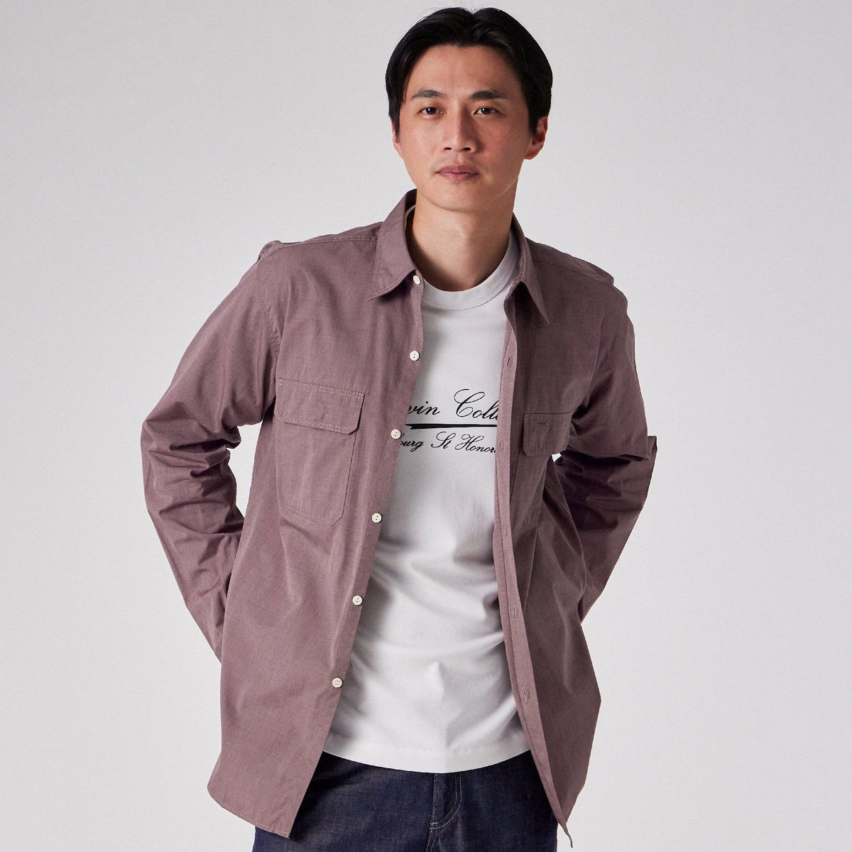 トリニティーコットン シャンブレー シャツ / サルト