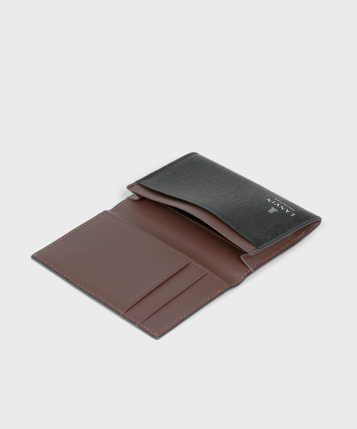 EMBOSSED LEATHER CARD CASE
