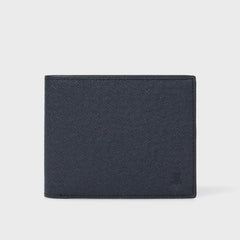 EMBOSSED LEATHER BI-FOLD WALLET