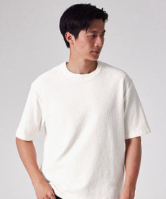 [R6B test sample] Boucle yarn T-shirt