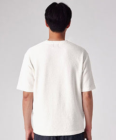 [R6B test sample] Boucle yarn T-shirt