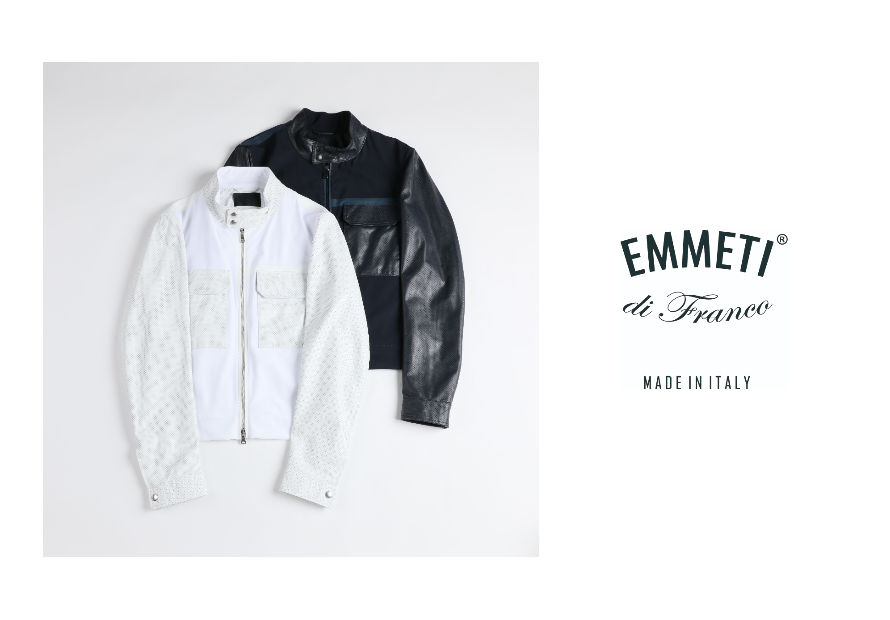 名品、春アウター「EMMETI」のレザーコレクション | ランバン