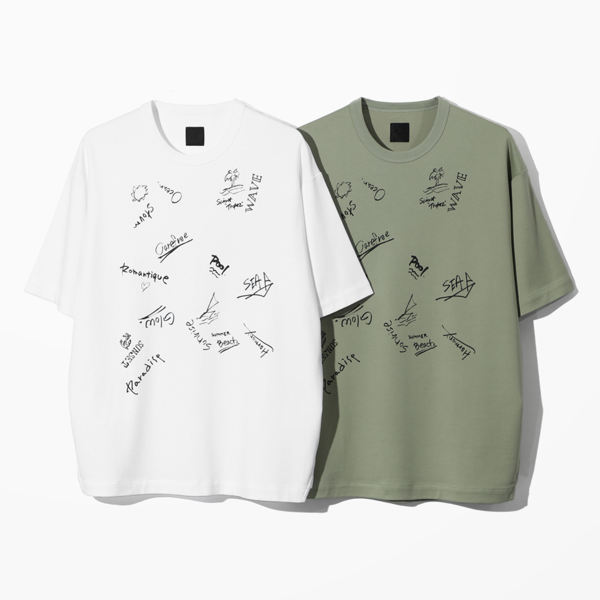 「PARADISE MOTIF T-SHIRT」イメージ1