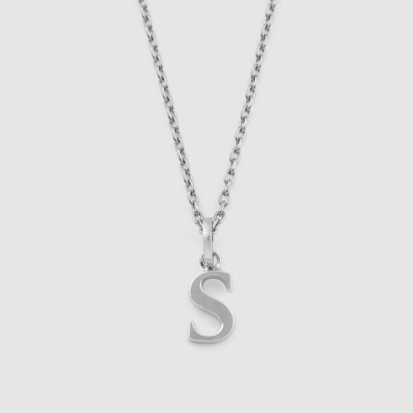 ALPHABET NECKLACE S