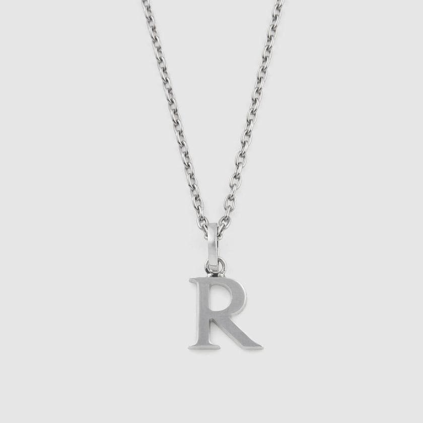 ALPHABET NECKLACE R