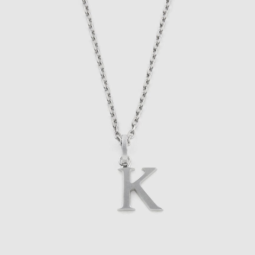 ALPHABET NECKLACE K