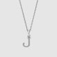 ALPHABET NECKLACE J