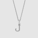 ALPHABET NECKLACE J