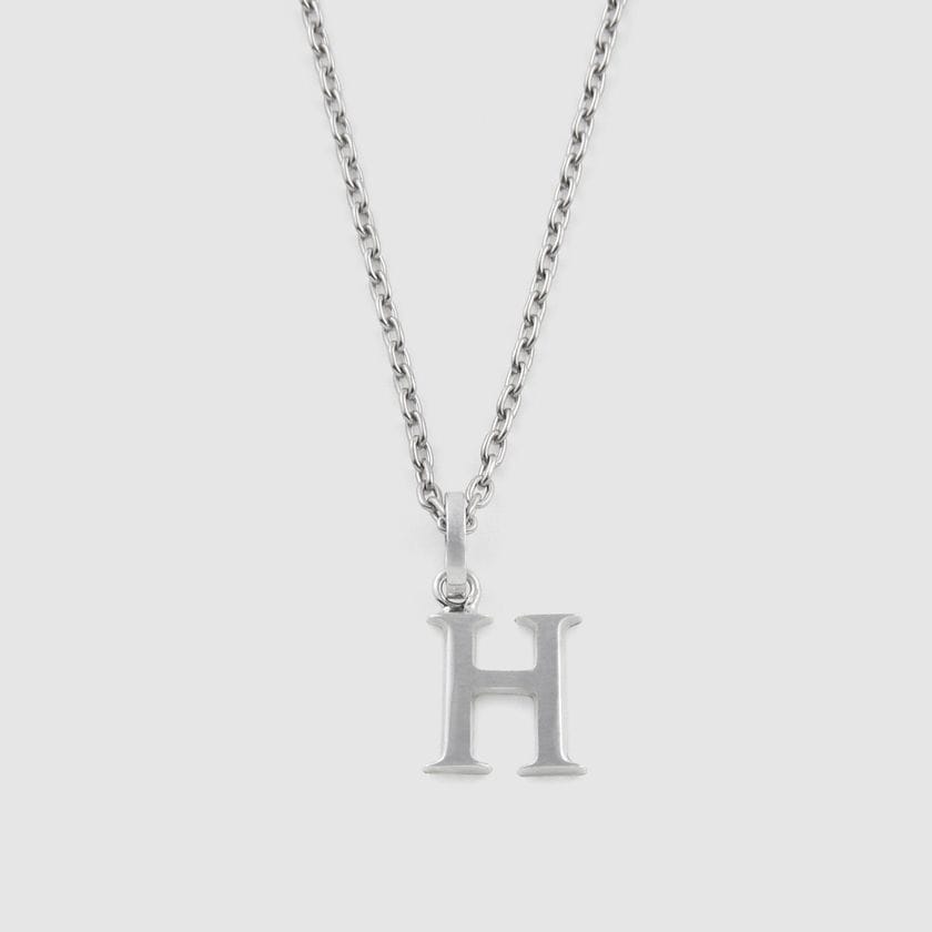 ALPHABET NECKLACE H